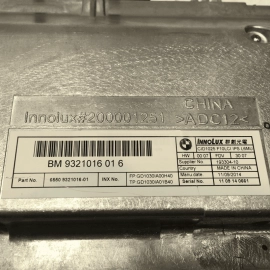 2015-2016 BMW 550i xDrive Dash Central Information Display Screen OEM