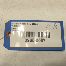 2011-2016 BMW 550i xDrive Front Right Passenger Door Handle Base Bracket OEM