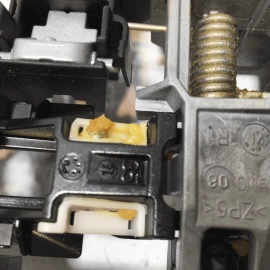 2011-2016 BMW 550i xDrive Rear Right Passenger Door Handle Base Bracket OEM