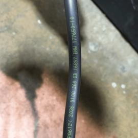 2012-2019 BMW 550 BRAKE BOOSTER VACUUM TUBE HOSE PIPE LINE OEM