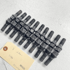 VOLKSWAGEN JETTA 2019 20 X ALLOY WHEEL BOLTS BLACK M14 X 1.5 X 27 NUTS LUG 