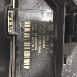 2011-2016 BMW 5550I 650 750 HVAC A/C HEATER BLOWER MOTOR FAN REAR LEFT OEM