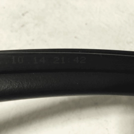 2011-16 BMW 550I 535 F10 FRONT HOOD BONNET REARWARD SEAL WEATHERSTRIP RUBBER OEM
