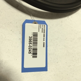 2011-16 BMW 550I 535 F10 FRONT HOOD BONNET REARWARD SEAL WEATHERSTRIP RUBBER OEM