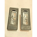 AUDI A6 Q3 REAR LEFT OR RIGHT LICENSE PLATE LIGHT LAMP 2015-18 SET OF 2 PCS OEM