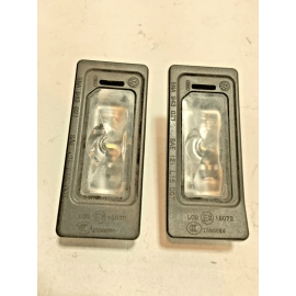 AUDI A6 Q3 REAR LEFT OR RIGHT LICENSE PLATE LIGHT LAMP 2015-18 SET OF 2 PCS OEM