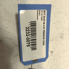 AUDI A6 FRONT LEFT DRIVER DOOR PANEL TRUNK OPEN SWITCH BUTTON 2012-2018 OEM