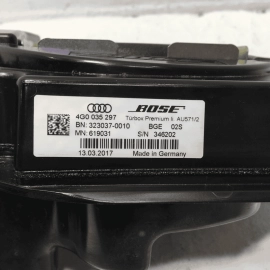 AUDI S6 A6 FRONT DRIVER DOOR SUBWOOFER BASS BOX AUDIO SPEAKER BOSE 2013-2018 OEM