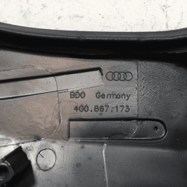 AUDI A6 FRONT LEFT DRIVER SIDE DOOR PANEL ARMREST LEATHER BLACK 2012-2018 OEM