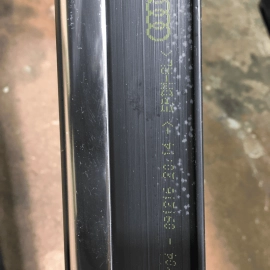 2014-2018 AUDI S6  REAR LEFT DRIVER SIDE DOOR WINDOW BELT MOLDING OEM