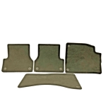 2012-2018 AUDI A6 QUATTRO FRONT & REAR FLOOR CARPET LINER COVER MATS OEM SET