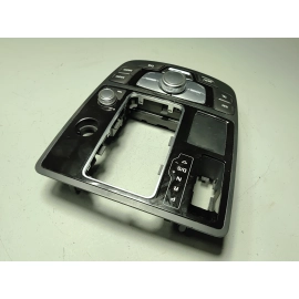 2013-2018 AUDI A6 S6 SHIFTER COVER & MULTIFUNCTIONAL CONTROL SWITCH PANEL OEM