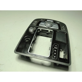 2013-2018 AUDI A6 S6 SHIFTER COVER & MULTIFUNCTIONAL CONTROL SWITCH PANEL OEM