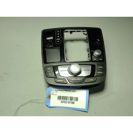 2013-2018 AUDI A6 S6 SHIFTER COVER & MULTIFUNCTIONAL CONTROL SWITCH PANEL OEM