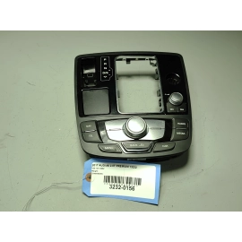 2013-2018 AUDI A6 S6 SHIFTER COVER & MULTIFUNCTIONAL CONTROL SWITCH PANEL OEM