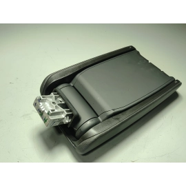 AUDI A6 FRONT CENTER CONSOLE STORAGE LID ARMREST LEATHER BLACK 2016-2018 OEM