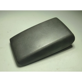 AUDI A6 FRONT CENTER CONSOLE STORAGE LID ARMREST LEATHER BLACK 2016-2018 OEM