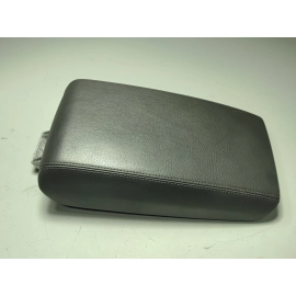 AUDI A6 FRONT CENTER CONSOLE STORAGE LID ARMREST LEATHER BLACK 2016-2018 OEM