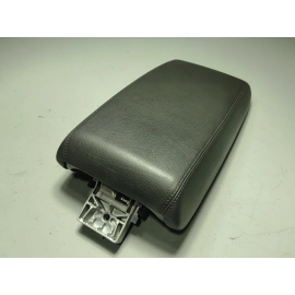 AUDI A6 FRONT CENTER CONSOLE STORAGE LID ARMREST LEATHER BLACK 2016-2018 OEM