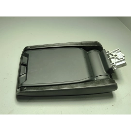 AUDI A6 FRONT CENTER CONSOLE STORAGE LID ARMREST LEATHER BLACK 2016-2018 OEM