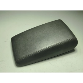 AUDI A6 FRONT CENTER CONSOLE STORAGE LID ARMREST LEATHER BLACK 2016-2018 OEM