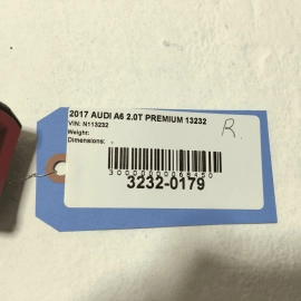 AUDI A6 S6 REAR RIGHT PASSENGER SIDE SECOND ROW SEAT BELT BUCKLE 2016-2018 OEM