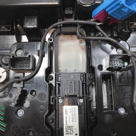 13-2018 AUDI S6 A6 OVERHEAD CONSOLE DOME MAP LIGHT LAMP SUNROOF SWITCH SILVE OEM