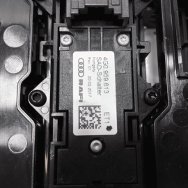 13-2018 AUDI S6 A6 OVERHEAD CONSOLE DOME MAP LIGHT LAMP SUNROOF SWITCH SILVE OEM