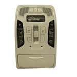 13-2018 AUDI S6 A6 OVERHEAD CONSOLE DOME MAP LIGHT LAMP SUNROOF SWITCH SILVE OEM