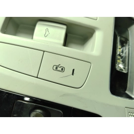 13-2018 AUDI S6 A6 OVERHEAD CONSOLE DOME MAP LIGHT LAMP SUNROOF SWITCH SILVE OEM