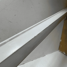 2016-2018 AUDI A6 SEDAN PASSENGER SIDE ROCKER PANEL SKIRT TRIM MOLDING *S9R* OEM