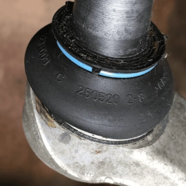 AUDI A6 S6 2012-2018 FRONT LEFT DRIVER SIDE REARWARD LOWER CONTROL ARM OEM