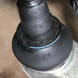 AUDI A6 S6 2012-2018 FRONT LEFT DRIVER SIDE REARWARD LOWER CONTROL ARM OEM