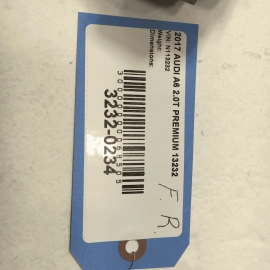 AUDI A6 S6 2012-2018 FRONT PASSENGER SIDE REARWARD LOWER CONTROL ARM OEM