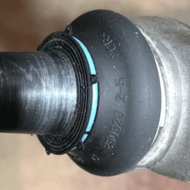 AUDI A6 S6 2012-2018 FRONT PASSENGER SIDE REARWARD LOWER CONTROL ARM OEM