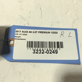 12-18 Audi S6 A6 Quattro AWD Rear Driver Side Lower Rearward Control Arm OEM
