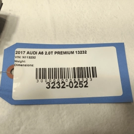 2016-2018 AUDI A6 2.0L FRONT GAS ENGINE OXYGEN O2 LAMBDA SENSOR OEM