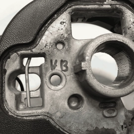 AUDI A6 S6 STEERING WHEEL HEATED W/ PADDLES & SWITCHES LEATHER BLACK 2013-18 OEM