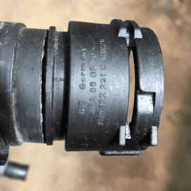 AUDI A6 2.0L ENGINE RADIATOR COOLANT UPPER HOSE TUBE PIPE OEM 2016-2018