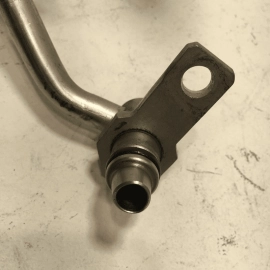 AUDI A6 AWD QUATTRO TRANSMISSION OIL COOLER OUTLET HOSE TUBE PIPE LINE 14-18 OEM