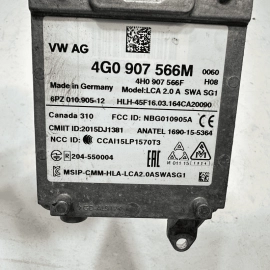 2012-2018 AUDI A6 REAR PASSENGER SIDE BLIND SPOT RADAR CONTROL SENSOR MODULE OEM