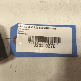 2012 - 2018 AUDI A6 REAR DIFFERENTIAL WEIGHT MOUNT DAMPER COMPACT LIFT OEM