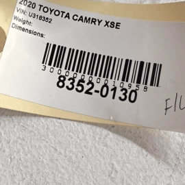 TOYOTA CAMRY 2018 - 2023 FRONT LEFT DRIVER SIDE DOOR ACCESS COVER TRIM PANE