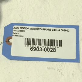 2020-2022 HONDA ACCORD 2.0L FRONT LEFT DRIVER SIDE SEAT WIRING WIRE HARNESS OEM