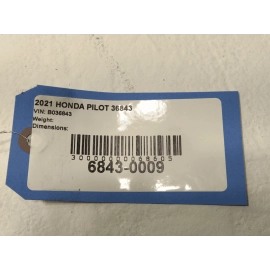 20-22 HONDA PILOT PASSENGER SIDE ENGINE ROOM  WIRE WIRING HARNESS W/FUSE BOX OEM