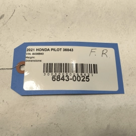 2016-2022 HONDA PILOT FRONT RIGHT PASSENGER SIDE SPINDLE KNUCKLE & HUB OEM