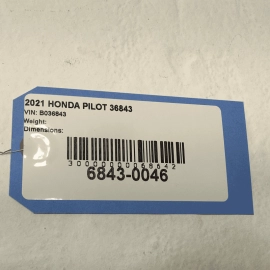 2016-2022 HONDA PILOT 3.5L ENGINE MOTOR REARWARD MOUNT SUPPORT BRACKET OEM