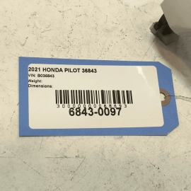 2020-2022 HONDA PILOT REAR LEFT DRIVER SIDE DOOR EXTERIOR HANDLE OUTER OEM