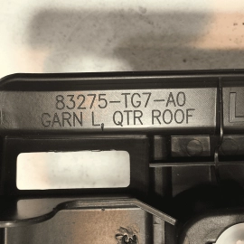 2020-2022 Honda Pilot Rear Left Driver Side Roof Cover Trim OEM