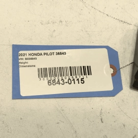 2020-2022 Honda Pilot Rear Left Driver Side Roof Cover Trim OEM